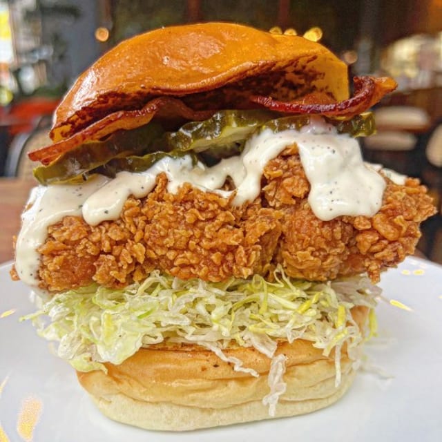Chicken Bacon Ranch Sandwich.