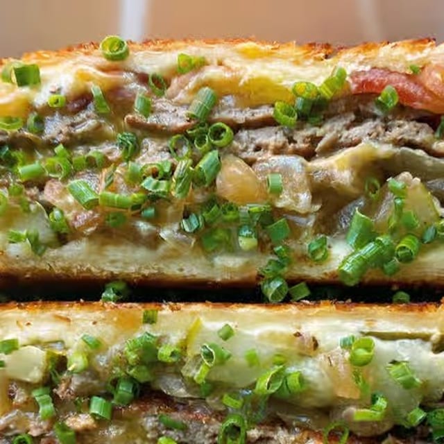 Little Cheeseburger Patty Melt.