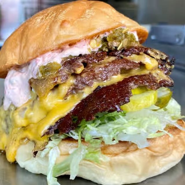 Mr. Onion Patty Melt.