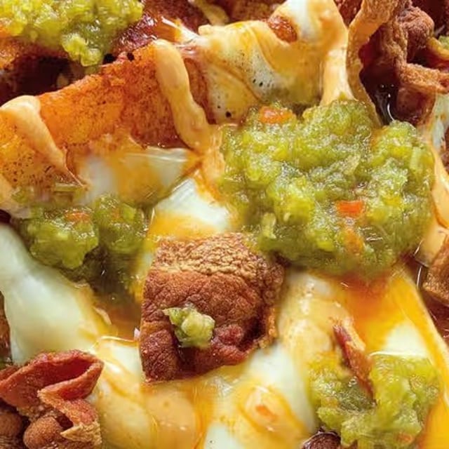 Vegan Spicy Loaded Jojos.