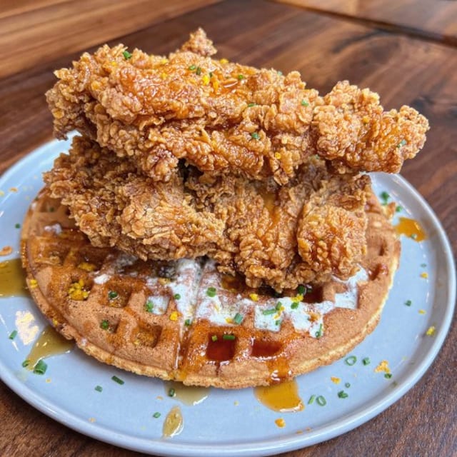 Chicken & Waffles.