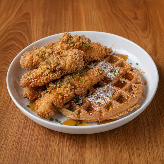 Chicken & Waffles.