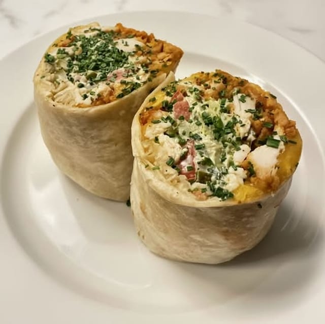 Fried Chicken Wrap.
